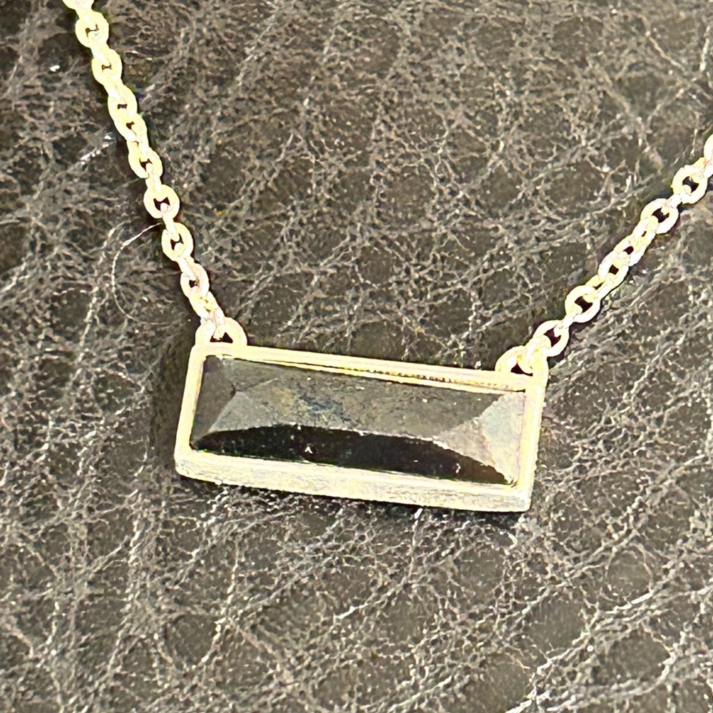 Silpada Elegant Black Stone Sterling Silver Necklace